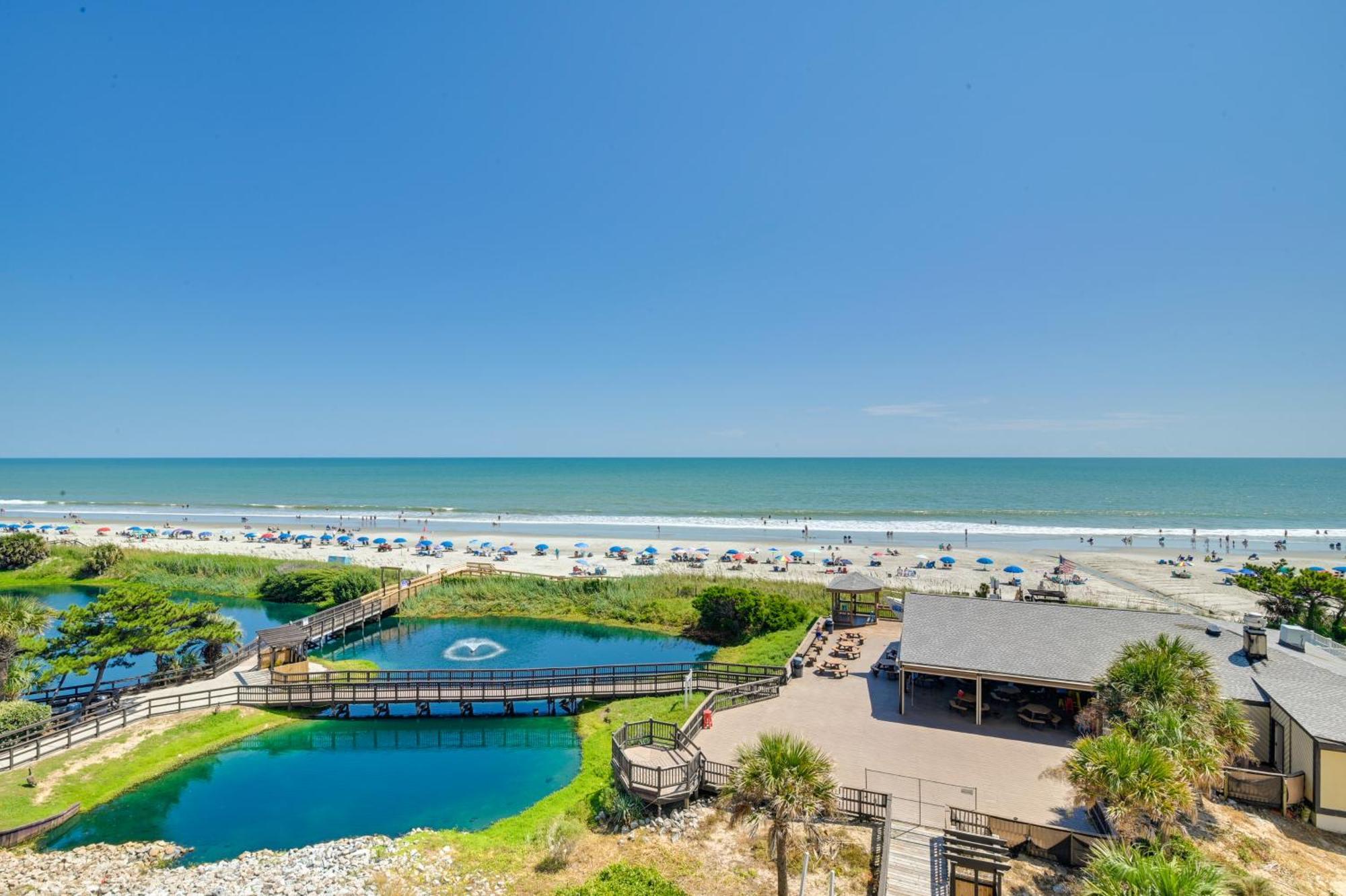 Renovated Oceanfront Resort Condo With Balcony Myrtle Beach Exterior photo
