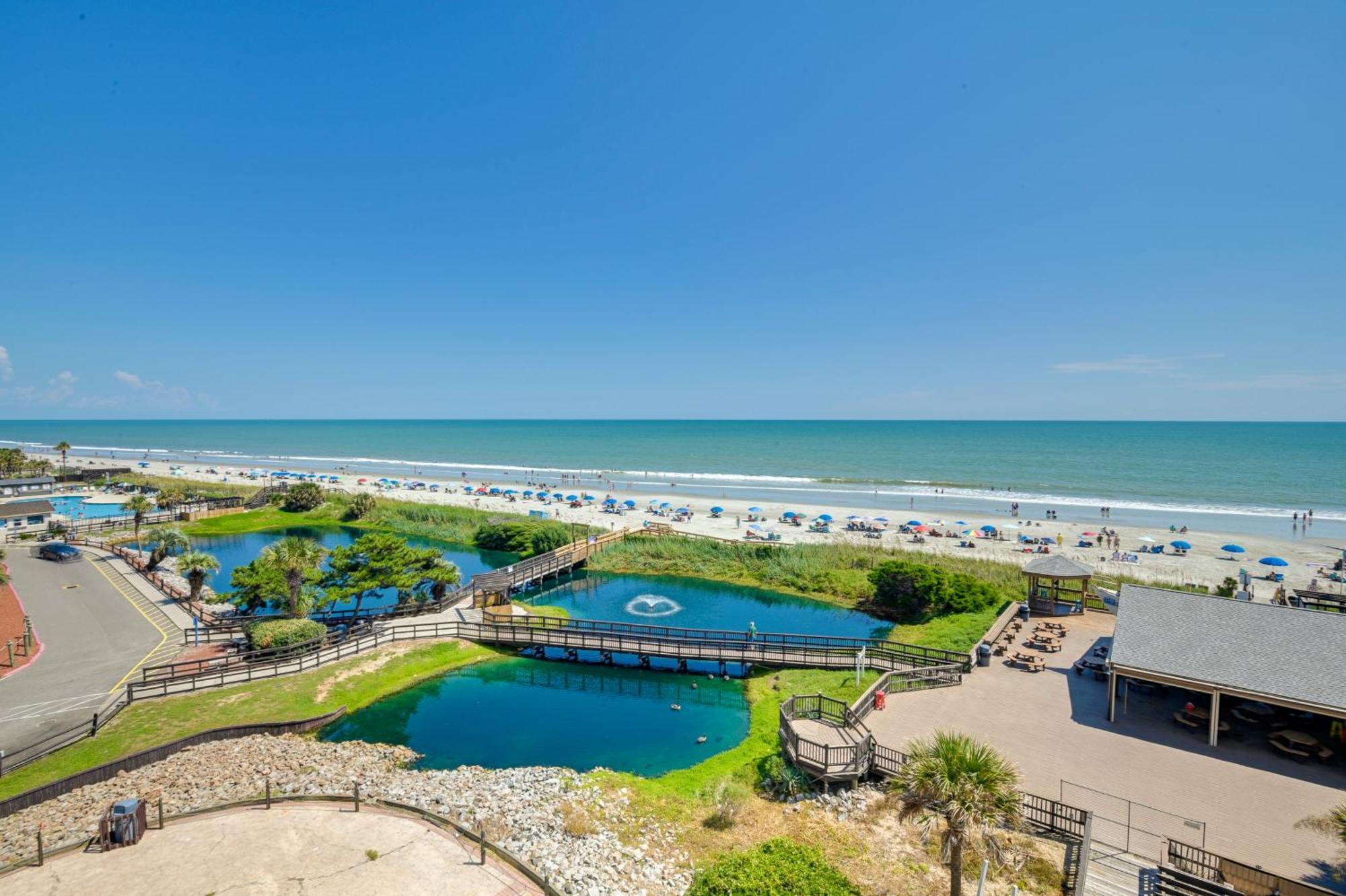 Renovated Oceanfront Resort Condo With Balcony Myrtle Beach Exterior photo